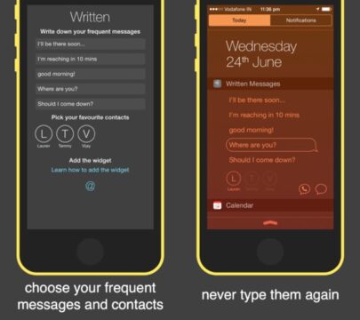 'Written' App In iOS Allows You To Send Any Kind Of Message As Fast As ...