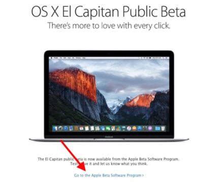 Install OS X 10.11 El Capitan Public Beta - How To