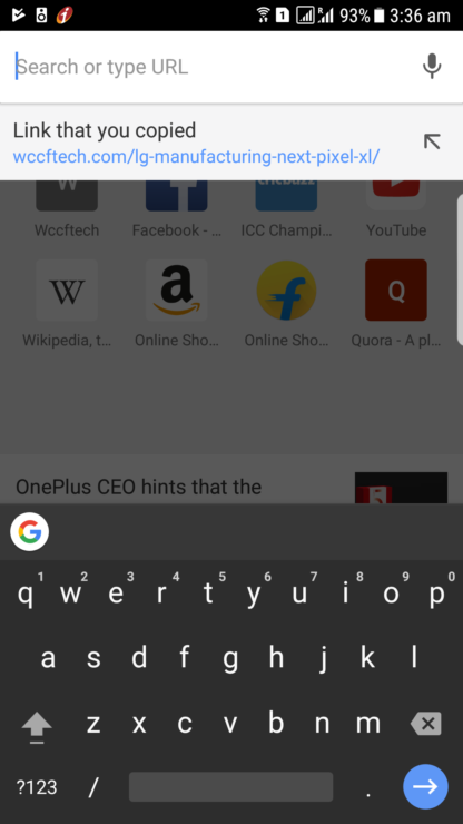 Chrome 60 Beta Brings Search Widget and Updated Payment APIs on Android