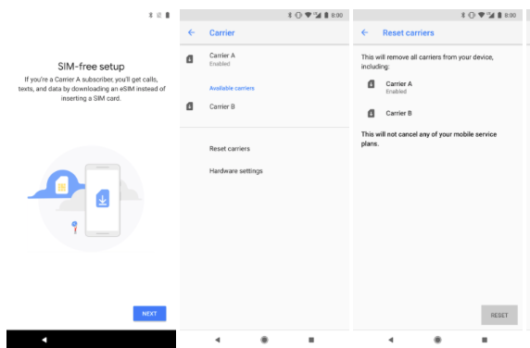 Google Lists eSIM Manager App on Play Store For Pixel 2