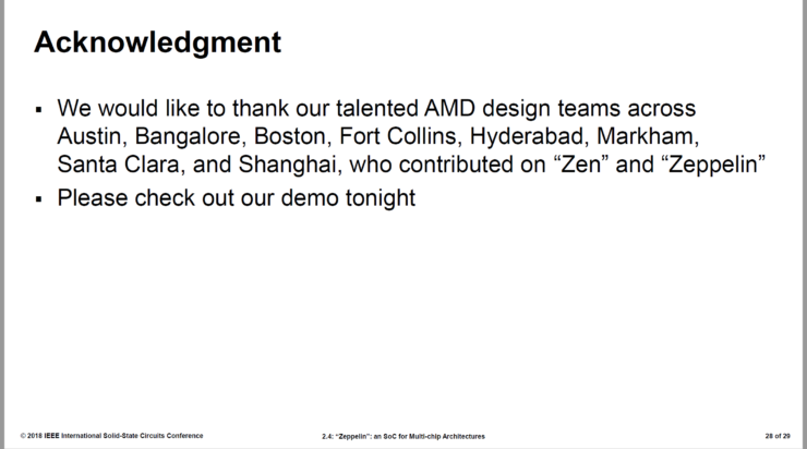 AMD Zeppelin SOC Fully Detailed at ISSCC - 7nm EPYC 64 Cores Rumor