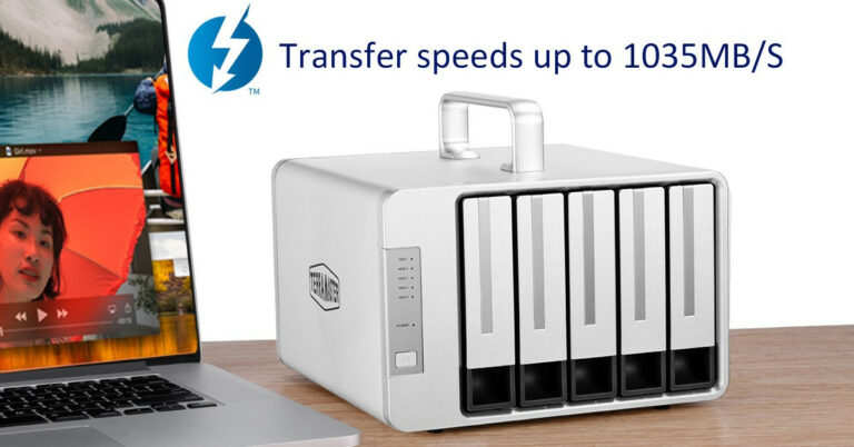 TerraMaster Unveils First 5-Bay D5 Thunderbolt 3 Raid Storage Device ...