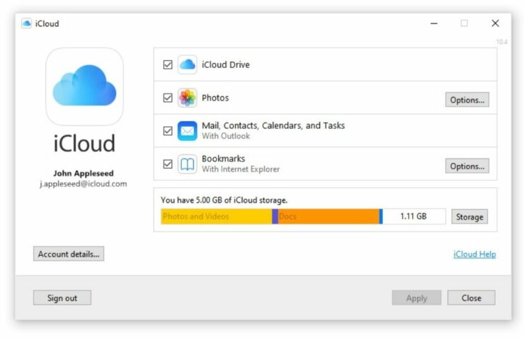 Apple Releases New iCloud for Windows App in Microsoft Store