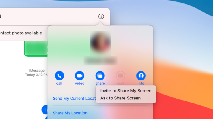 Screenshare Message How to Screen Share Using Messages App on Mac