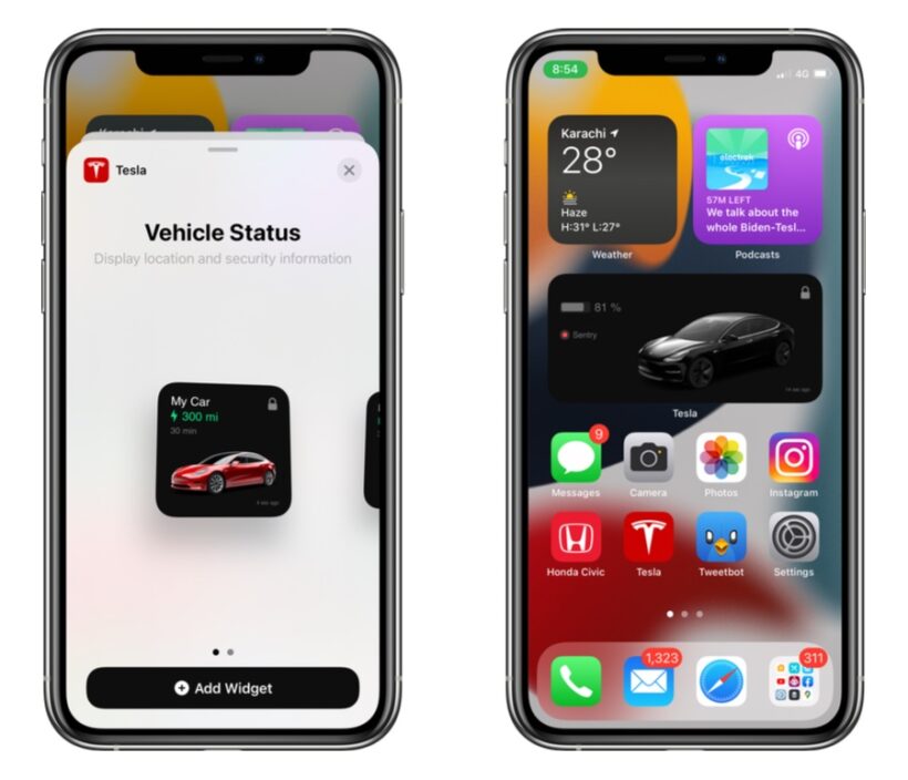 Tesla Ios Hig Download: Tesla for iPhone v4 App Released with Widgets, New UI