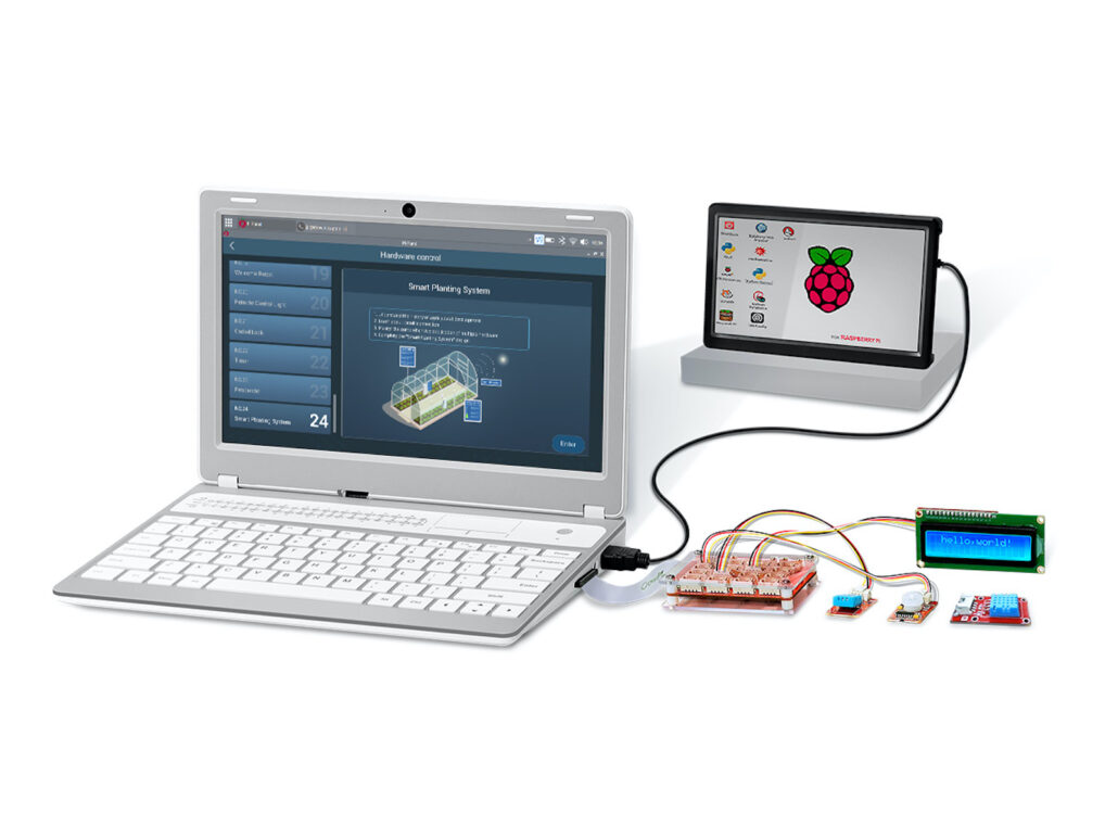 Crowpi CrowPi L Advanced Kit: Real Raspberry Pi Laptop $339