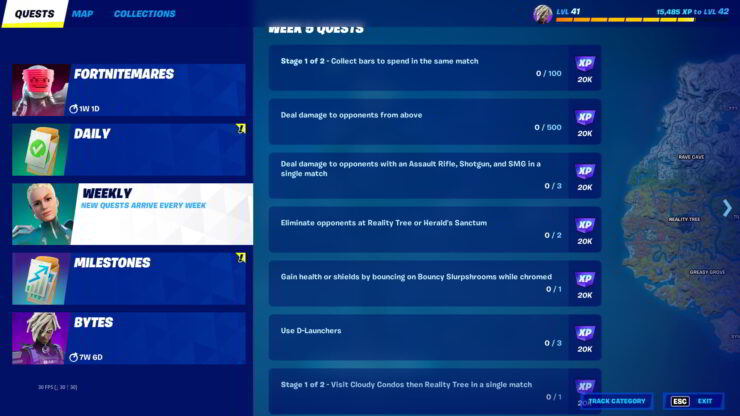 Fortnite Chapter 3 Season 4 – How to Complete Week 5 Quests