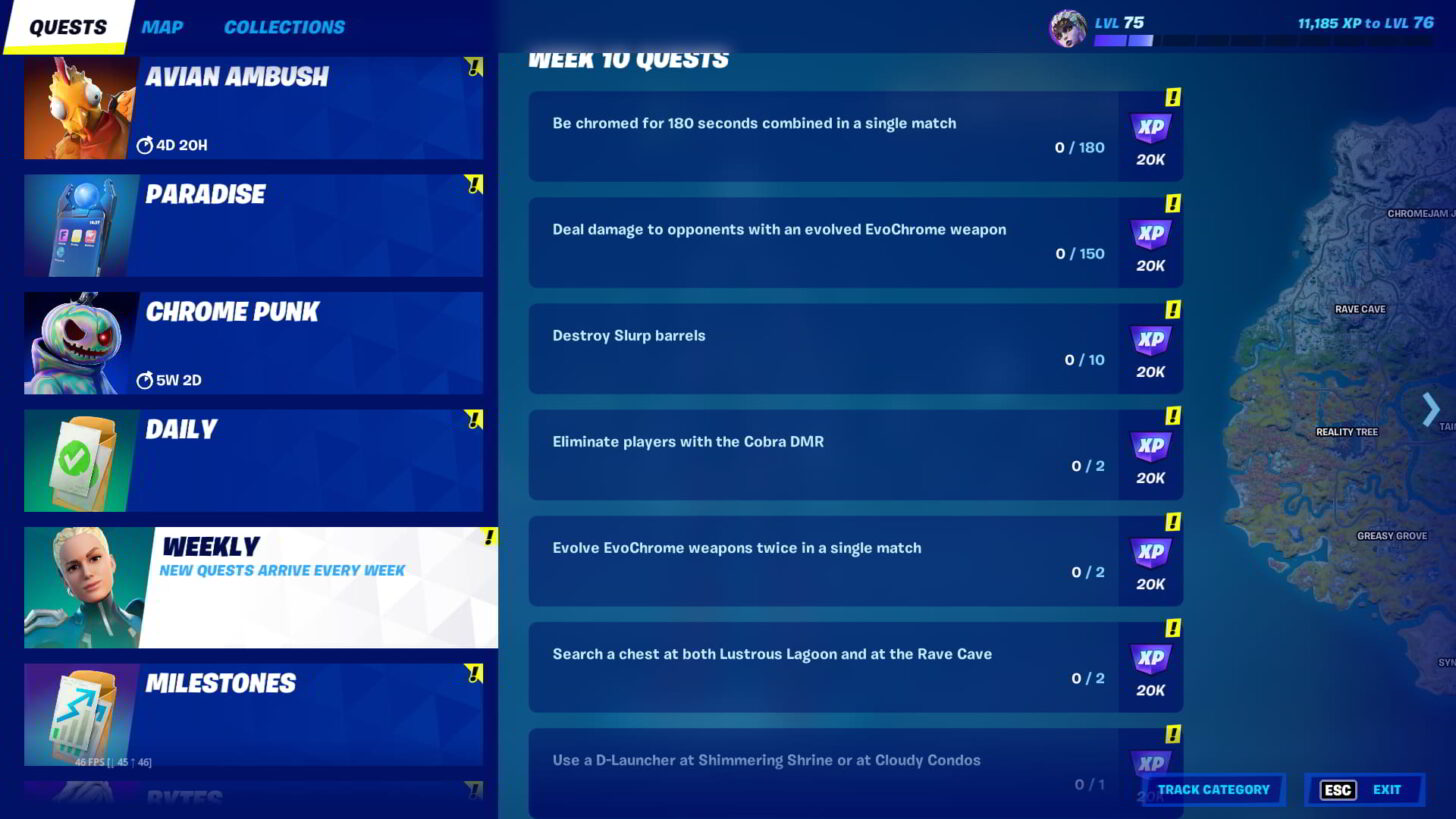 Fortnite Chapter 3 Season 4 – How to Complete Week 10 Quests