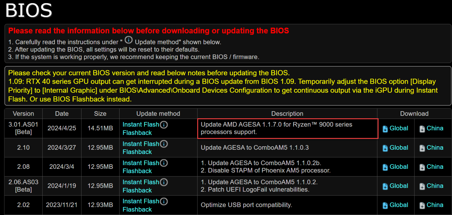 ASRock & Biostar Confirm AMD Ryzen 9000 