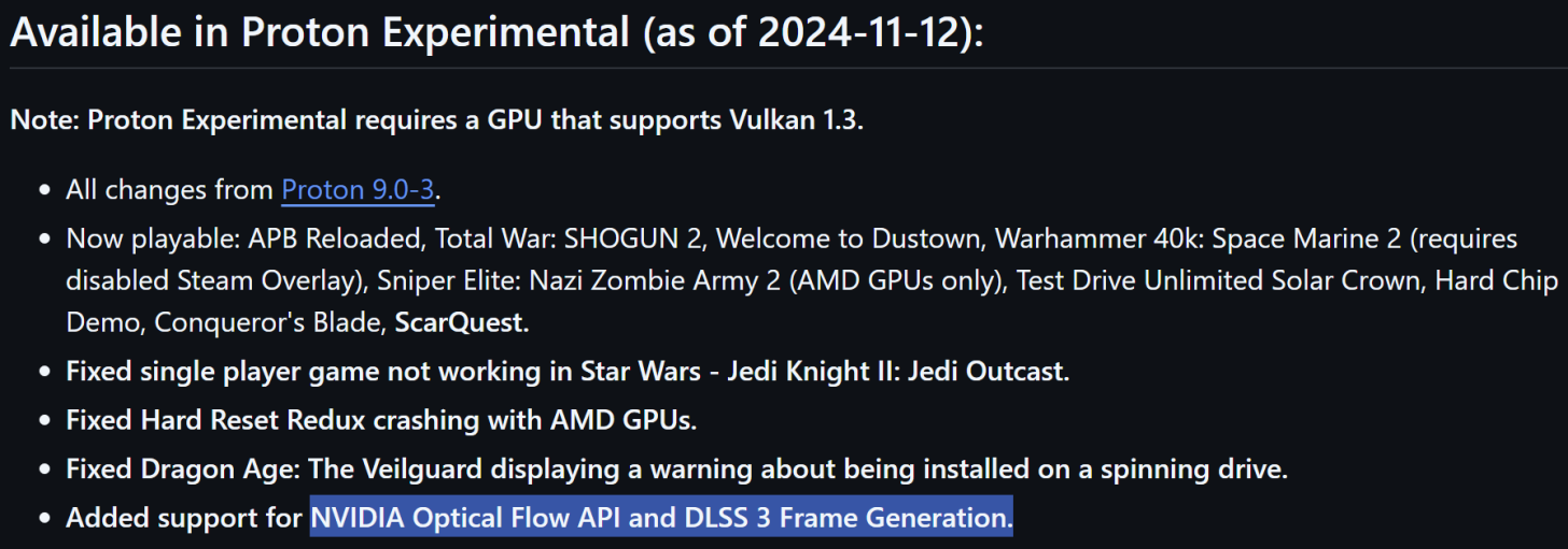 Valve's Proton Experimental Update Integrates NVIDIA DLSS 3 & Various ...