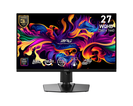 MSI MPG 271QR X50 QD-OLED Gaming Monitor Review: 500Hz & 80 Gbps ...