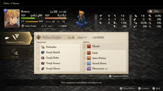 Final Fantasy Tactics - The Ivalice Chronicles - The Best Support ...