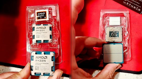 Cpu Substrate User Receives AMD Ryzen 9 9950X3D2 Dual Edition With An Intel CPU ...