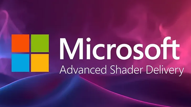 Microsoft công bố nâng cấp DirectX Raytracing lớn nhất kể từ năm 2018 6 The image shows the Microsoft logo with the text 'Advanced Shader Delivery' on a purple and blue gradient background.