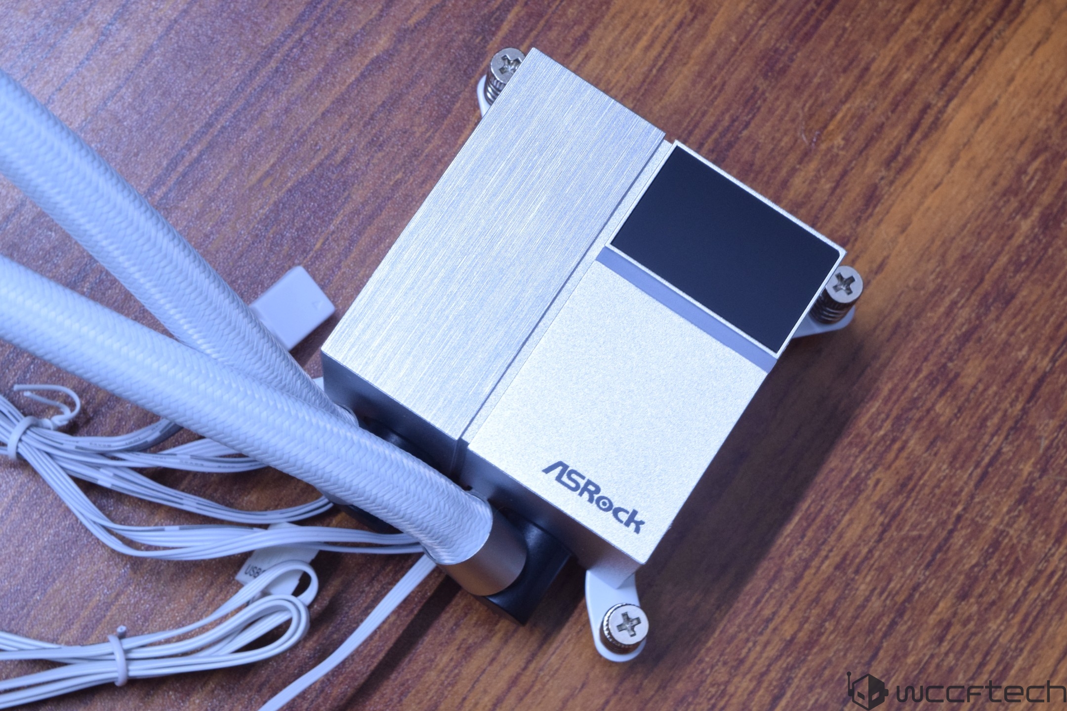 ASRock ROCK White 360 Digital 360mm AIO Liquid Cooler Review: Rock