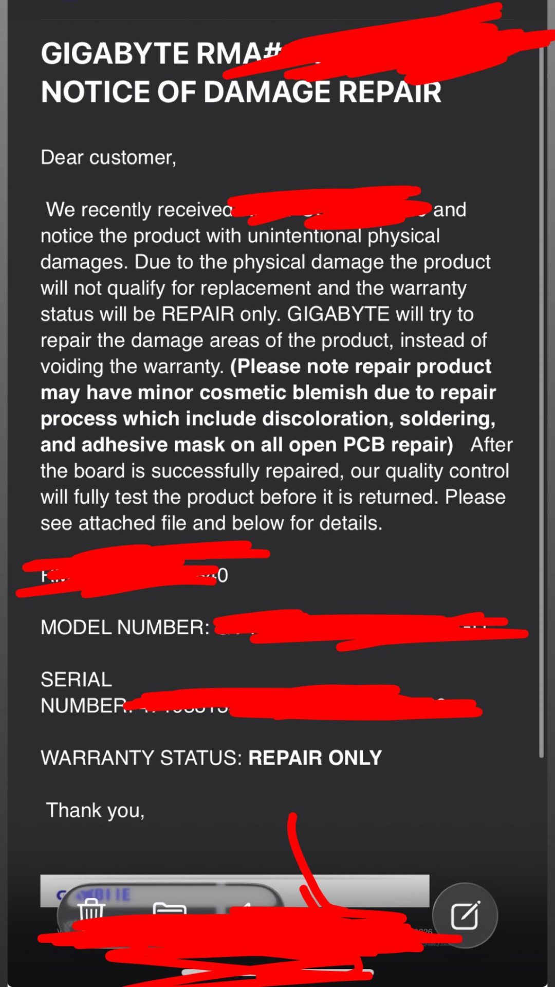 GIGABYTE Honored A GPU’s Warranty Even After Owner Accidentally Broke ...