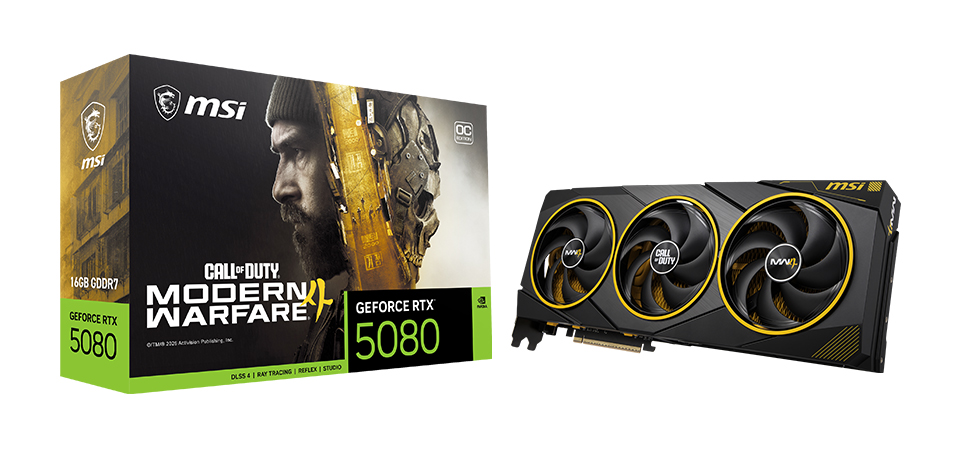 MSI's Limited-Edition RTX 5080 Gets a Call of Duty: Modern Warfare 4 Makeover