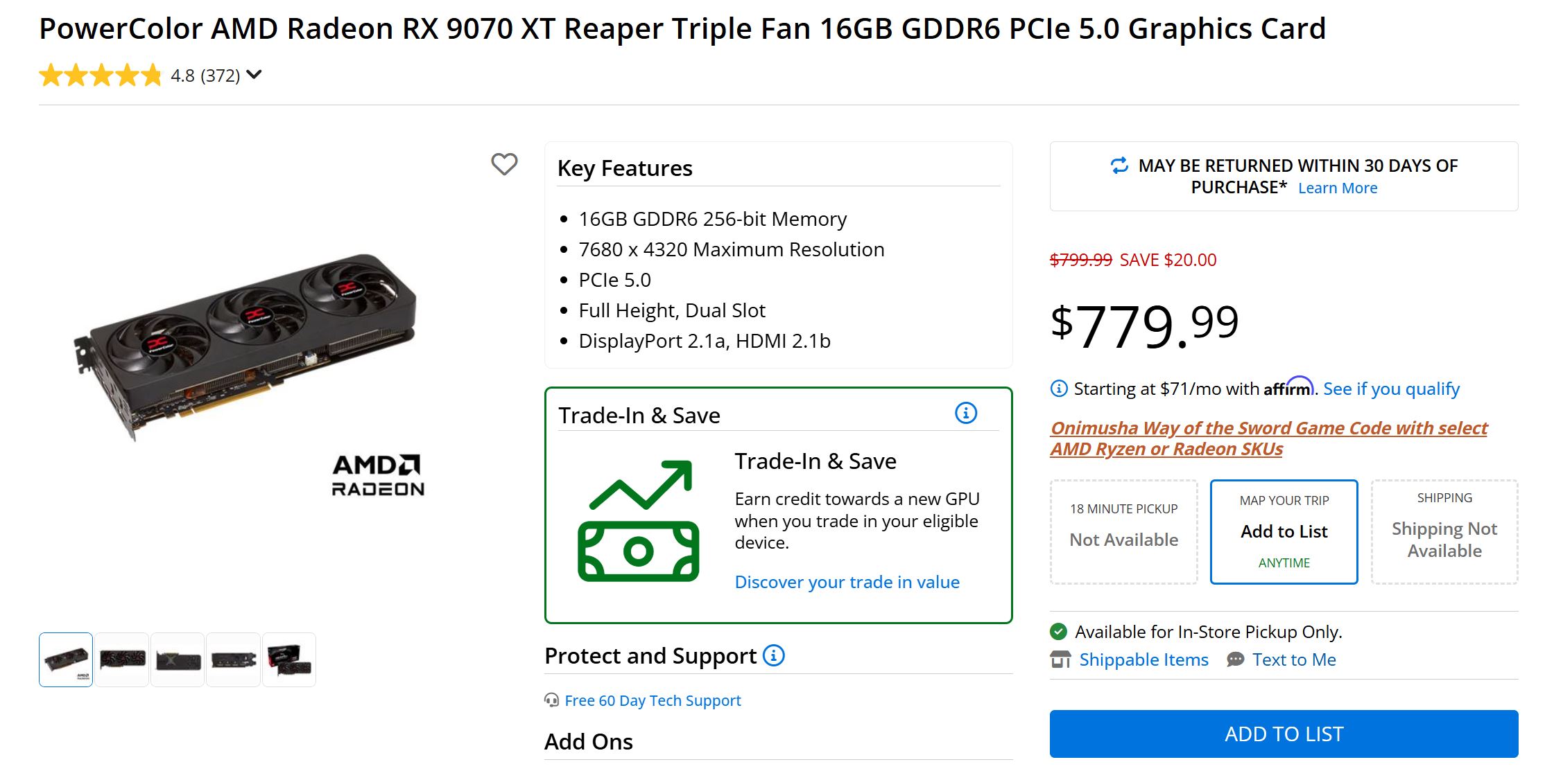 Out Rx Best Buy Drops AMD Radeon RX 9070 XT To $759 While Other Retailers Sell ...