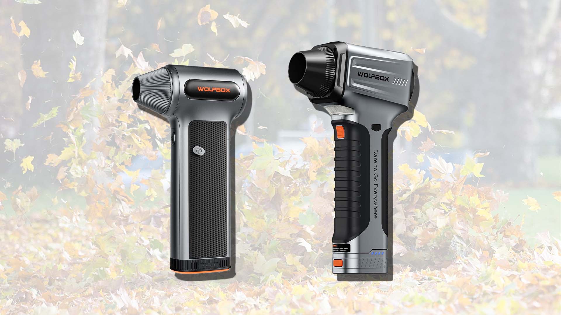 WOLFBOX Power Duo Deal With Swappable Batteries: MF500Pro Leaf Blower ...